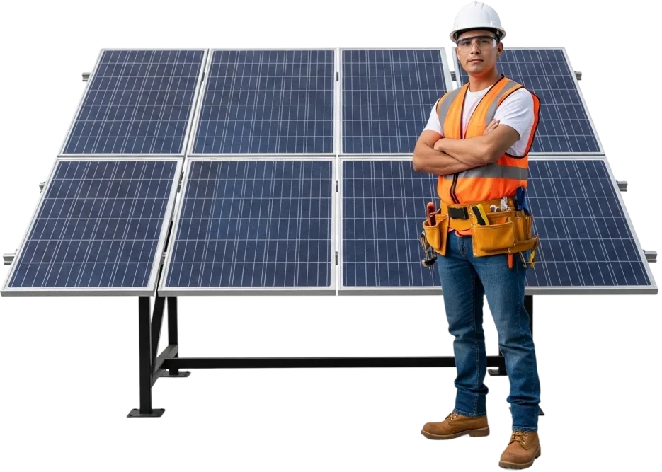 Instalador con casco